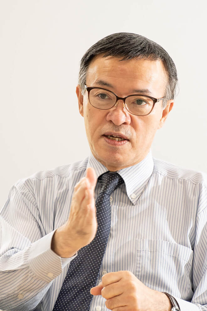 立正佼成会参務、アフリカへ毛布をおくる運動推進委員会幹事　根本昌廣