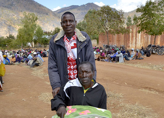 マラウイ・MRCSボランティア アリック・マクリーン・ングウィラさん