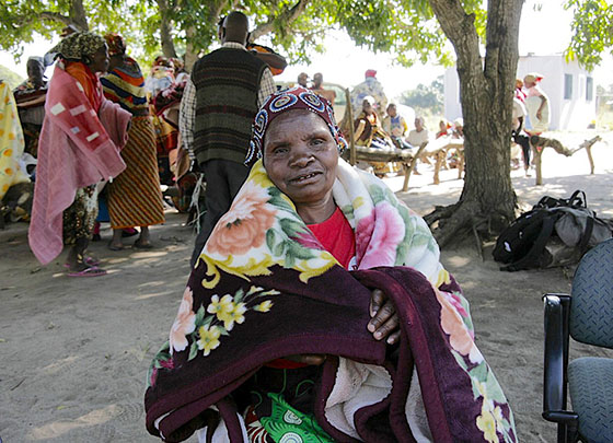 モザンビーク・75歳女性