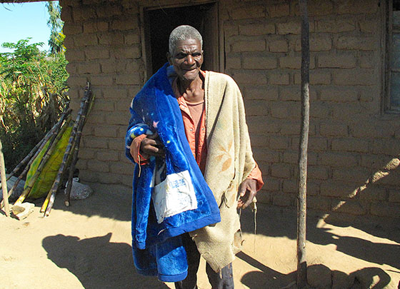 マラウイ・75歳男性