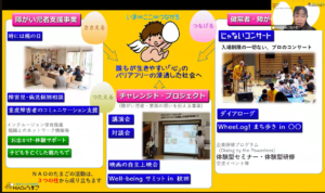 佐々さんの発表の様子